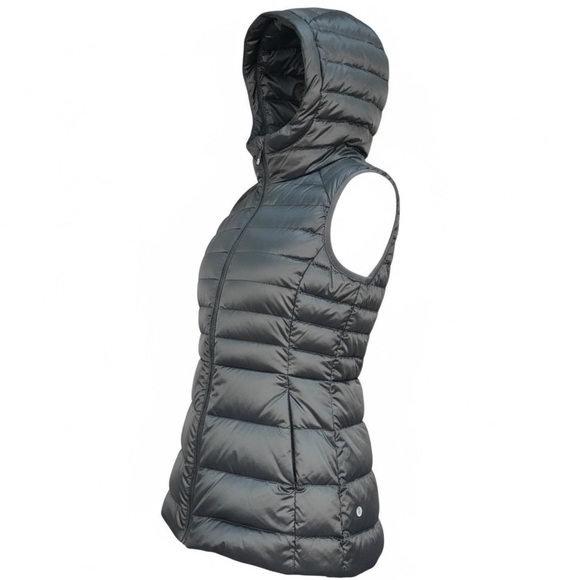 Lululemon Brave the Cold Vest Black Sz 6 - Picture 6 of 10